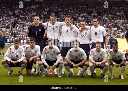 Calcio - Coppa del Mondo FIFA 2006 Qualifier - Gruppo sei - Inghilterra v Irlanda del Nord - Old Trafford Foto Stock