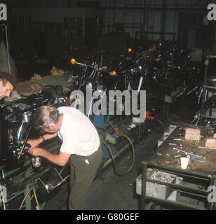 Edifici e monumenti - Norton Villiers Triumph moto Factory - Meridan, West Midlands Foto Stock