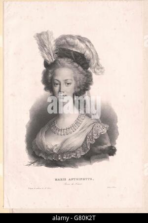 Maria Antonietta, Erzherzogin von Österreich Foto Stock