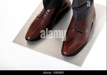 Scarpe, pantaloni, sarti, moda, mens, classic, vestiti, abbigliamento, pulire, piedi, nuovo, borse e scarpe, elegante, moda, uomini, pelle, Foto Stock