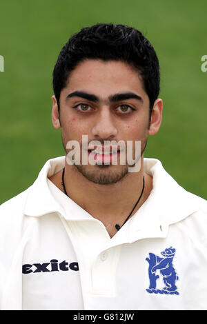 Cricket - Warwickshire County Cricket Club - Photocall - Edgbaston. Naqaash Tahir, Warwickshire Foto Stock