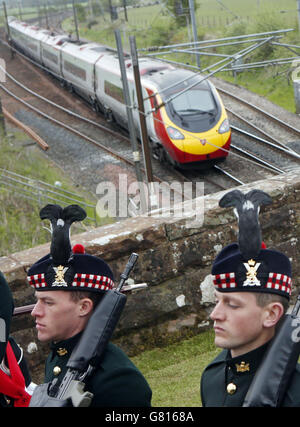 Quintinshill incidente ferroviario anniversario Foto Stock