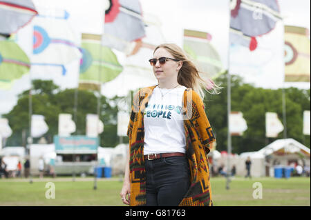 Festival di Moda il giorno 2 del Festival della gente comune, Southampton Common a Southampton Foto Stock