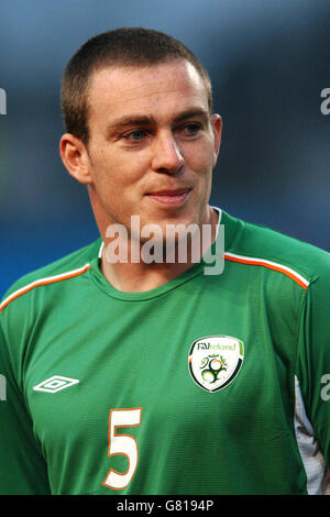 Calcio - International friendly - Irlanda / Cina - Lansdowne Road. Richard Dunne, Irlanda Foto Stock