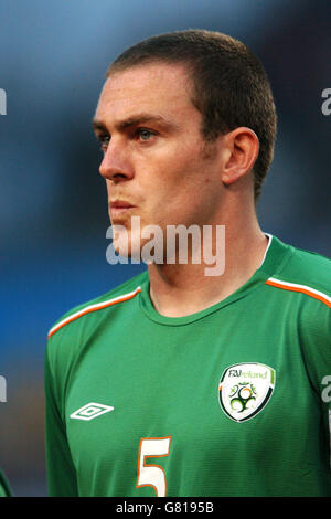 Calcio - International friendly - Irlanda / Cina - Lansdowne Road. Richard Dunne, Irlanda Foto Stock