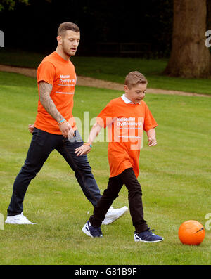 Jack Wilshere Distrofia Muscolare Foto Stock