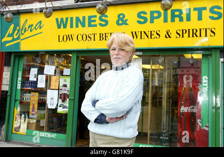 Libra Off rapina di licenza Foto Stock