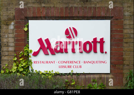 Hotel Marriott, Huntingdon, Cambridgeshire, Regno Unito Foto Stock