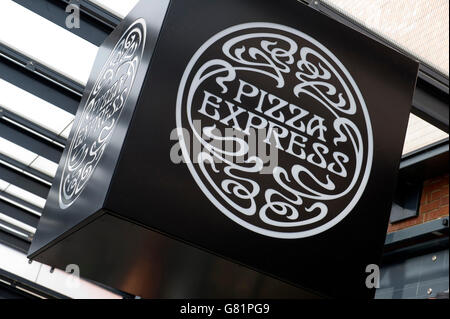 Pizzaexpress, Cabot Circus, Bristol, Regno Unito Foto Stock