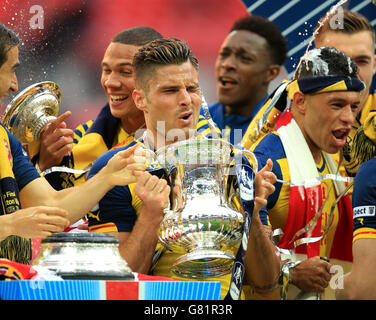 Calcio - FA Cup - finale - Arsenal v Aston Villa - Wembley Stadium Foto Stock