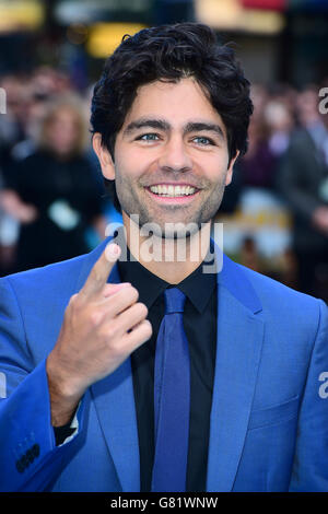 Adrian Grenier partecipa alla prima del film Entourage UK tenutasi a Vue West End, 3 Cranbourn Street, Leicester Square, Londra. PREMERE ASSOCIAZIONE foto. Data immagine: Martedì 9 giugno 2015. Il credito fotografico dovrebbe essere: Ian West/PA Wire Foto Stock