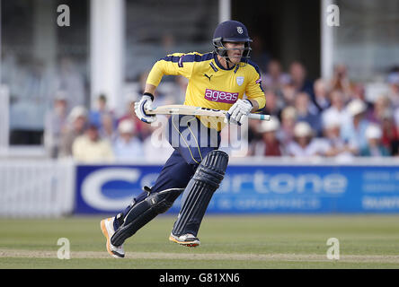 Cricket - T20 Blast - Southern Division - Somerset v Hampshire Royals - County Ground. Jimmy Adams di Somerset Foto Stock
