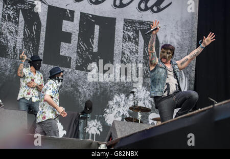 Download Festival 2015 - Giorno 2 - Donington Park Foto Stock