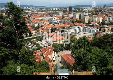 Viste della città - Lubiana Foto Stock