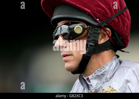 Jockey Frankie Dettori durante il secondo giorno del Royal Ascot Meeting 2015 all'Ippodromo di Ascot, Berkshire. Foto Stock