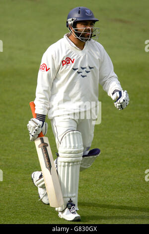 Cricket - Frazzell County Championship - Divisione uno - Surrey v Sussex - The Brit Oval. Mushtaq Ahmed, Sussex Foto Stock