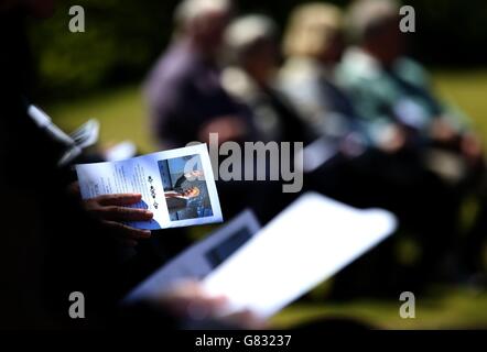 Charles Kennedy funerali Foto Stock