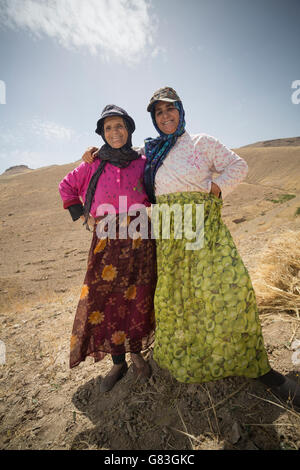 Agricoltrici nell'Douirane, Marocco. Foto Stock