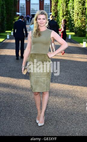 E Kidd partecipa a un pre-Wimbledon Party ospitato da Vogue e Ralph Lauren al Kensington Palace Orangery, Londra. Foto Stock