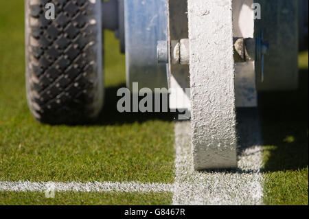 Tennis - 2015 campionati di Wimbledon - Giorno 4 - All England Lawn Tennis e Croquet Club Foto Stock