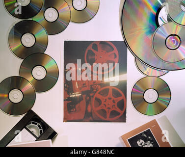 Audio video materiali multimediali Foto Stock