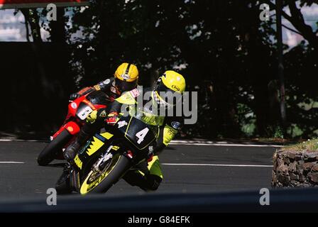 Motor Bike - Isola di Man TT race Foto Stock