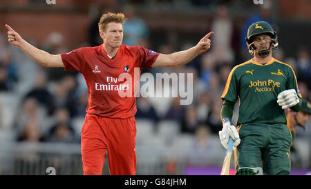 Cricket - NatWest t20 Blast - divisione nord - Lancashire v Nottinghamshire - Emirates Old Trafford Foto Stock