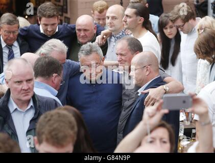 Clutha Bar per riaprire Foto Stock