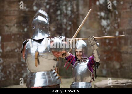 Patrimonio inglese bambino del delegato Foto Stock