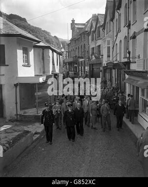 Luoghi - Lynmouth - Devon Foto Stock