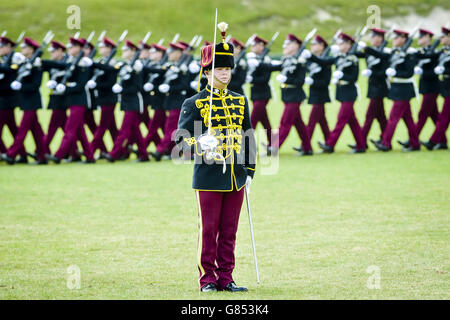 King's Royal ussari' terzo centenario parade Foto Stock