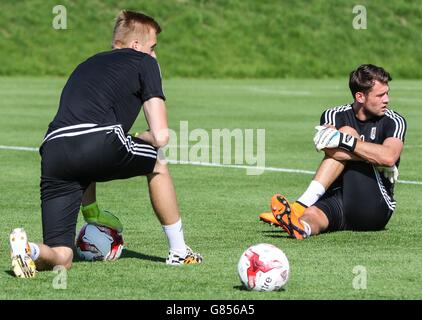 Calcio - pre stagione amichevole - Hertha BSC v Fulham - Atletica Arena Schladming Foto Stock