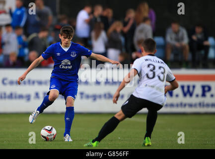 Calcio - pre stagione amichevole - Rhyl v Everton U21's - Belle Vue Foto Stock