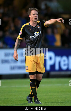 Calcio - pre stagione amichevole - Cambridge Regno v Norwich City - Abbey Stadium Foto Stock