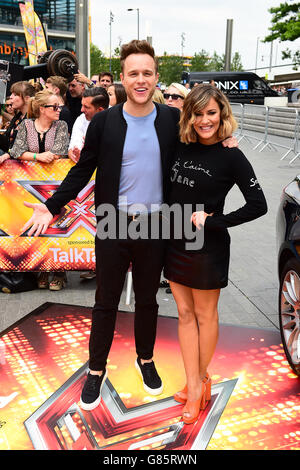 X Factor Auditions - Londra Foto Stock