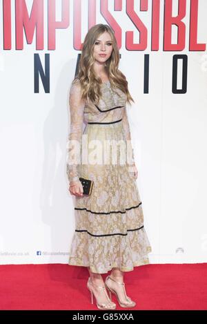 Missione impossibile Rogue Nazione Premiere - Londra Foto Stock