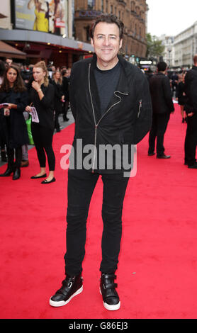 Jonathan Ross ha partecipato al Bad Education Movie World Premiere, tenuto a Vue West End, Cranbourn Street, Londra. PREMERE ASSOCIAZIONE foto. Data foto: Giovedì 20 agosto 2015. Il credito fotografico dovrebbe leggere: Daniel Leal-Olivas/PA Wire Foto Stock