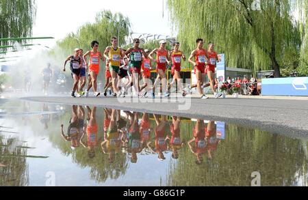 Atletica - IAAF Campionati del Mondo - Giorno 2 - Stadio Nazionale di Pechino Foto Stock