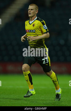 Calcio - Capital One Cup - Second Round - Preston North End contro Watford - Deepdale. Ben Watson di Watford durante la Capital One Cup, seconda partita a Deepdale, Preston. Foto Stock