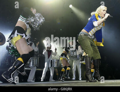 Big Weekend di radio 1 - Herrington Park. Gwen Stefani in scena. Foto Stock