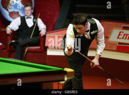 Snooker - Ambasciata nel Campionato del Mondo 2005 finale - Matthew Stevens v Shaun Murphy - Il crogiolo Foto Stock