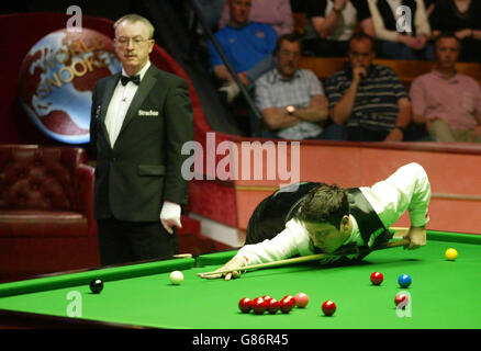 Snooker - Ambasciata nel Campionato del Mondo 2005 finale - Matthew Stevens v Shaun Murphy - Il crogiolo Foto Stock