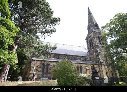 Conley Thompson funerale Foto Stock