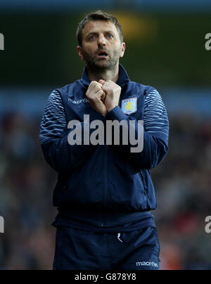 Calcio - Barclays Premier League - Aston Villa v Queens Park Rangers - Villa Park. Tim Sherwood, manager di Aston Villa Foto Stock