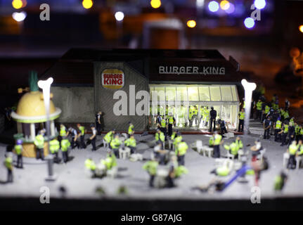 Banksy's Dismaland preview Foto Stock