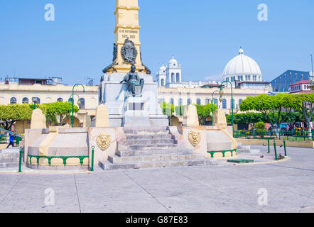 Il Plaza Libertad in San Salvador , El Salvador Foto Stock