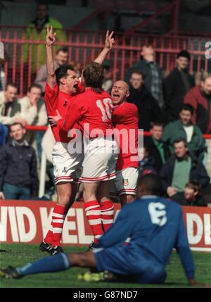 Calcio - a livello nazionale League Division Two - Wrexham v Millwall Foto Stock