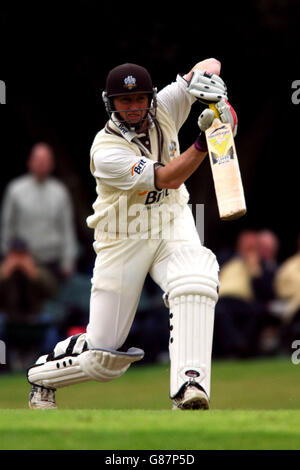 Cricket - Cheltenham & Gloucester Trophy - Primo round - Staffordshire v Surrey - Porri Foto Stock