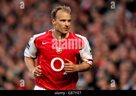 Calcio - fa Barclays Premiership - Arsenal v Everton - Highbury. Dennis Bergkamp, Arsenal Foto Stock