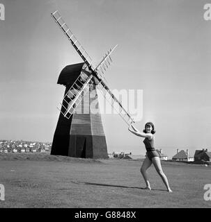 Intrattenimento - Lynette Bailey - Rottingdean, East Sussex Foto Stock